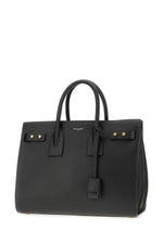 Load image into Gallery viewer, Saint Laurent Black Calf Leather Sac De Jour Handbag