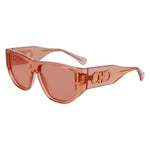 Load image into Gallery viewer, Ferragamo zonnebril met oranje accenten