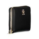 Load image into Gallery viewer, Tommy Hilfiger Black Polyethylene Women Wallet
