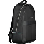 Load image into Gallery viewer, Tommy Hilfiger Black Polyester Men Backpack