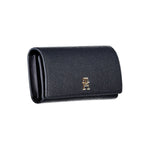 Load image into Gallery viewer, Tommy Hilfiger Blue Polyurethane Women Wallet