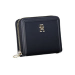 Load image into Gallery viewer, Tommy Hilfiger Blue Polyester Women Wallet