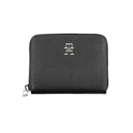 Load image into Gallery viewer, Tommy Hilfiger Black Polyurethane Women Wallet