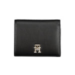 Load image into Gallery viewer, Tommy Hilfiger Black Polyurethane Women Wallet