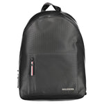 Load image into Gallery viewer, Tommy Hilfiger Black Polyurethane Men's Backpack