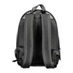 Load image into Gallery viewer, Tommy Hilfiger Black Polyurethane Men's Backpack
