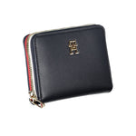 Load image into Gallery viewer, Tommy Hilfiger Blue Polyurethane Women Wallet