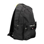 Load image into Gallery viewer, Tommy Hilfiger Black Recycled Polyester Men Backpack
