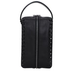 Load image into Gallery viewer, Valentino Garavani Black Leather Clutch Bag