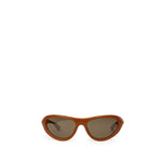 Load image into Gallery viewer, Bottega Veneta Brown Acetate Sunglasses