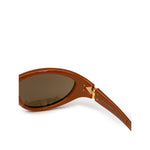 Load image into Gallery viewer, Bottega Veneta Brown Acetate Sunglasses