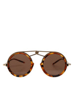 Load image into Gallery viewer, Dolce & Gabbana Gold Havana Montuur DG Fatto A Mano Zonnebril