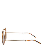 Load image into Gallery viewer, Dolce & Gabbana Gold Havana Montuur DG Fatto A Mano Zonnebril