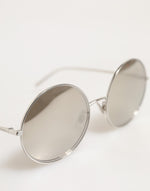 Load image into Gallery viewer, Dolce & Gabbana DG2215K Zilvermetalen Ronde Zonnebril