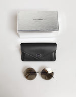 Load image into Gallery viewer, Dolce & Gabbana DG2215K Zilvermetalen Ronde Zonnebril