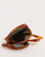 Load image into Gallery viewer, Dolce & Gabbana DG6089 Havana Volledig Omrande Ronde Opvouwbare Zonnebril