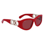Load image into Gallery viewer, Ferragamo Multicolor Acetate Zonnebril