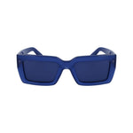 Load image into Gallery viewer, Ferragamo zonnebril van blauw acetaat