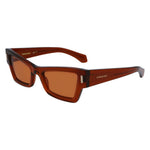 Load image into Gallery viewer, Ferragamo Brown Acetate Sunglasses