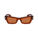 Load image into Gallery viewer, Ferragamo Brown Acetate Sunglasses