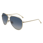 Load image into Gallery viewer, Victoria Beckham gouden metalen zonnebril