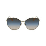 Load image into Gallery viewer, Victoria Beckham gouden metalen zonnebril