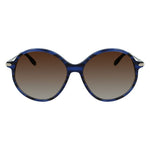 Load image into Gallery viewer, Victoria Beckham Blue Acetate Sunglasses