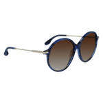Load image into Gallery viewer, Victoria Beckham Blue Acetate Sunglasses