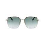 Load image into Gallery viewer, Victoria Beckham gouden metalen zonnebril