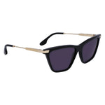 Load image into Gallery viewer, Victoria Beckham Black Acetate Sunglasses