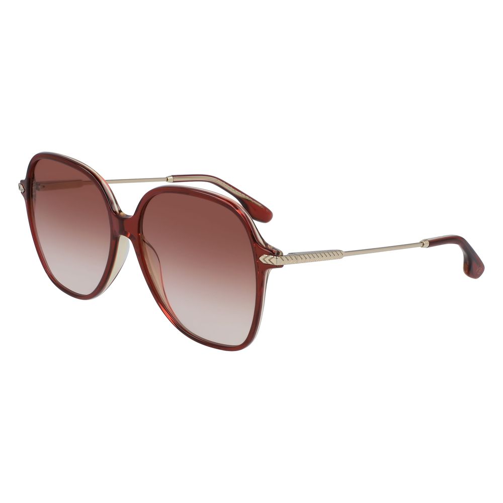 Victoria beckham bordeaux acetate zonnebril