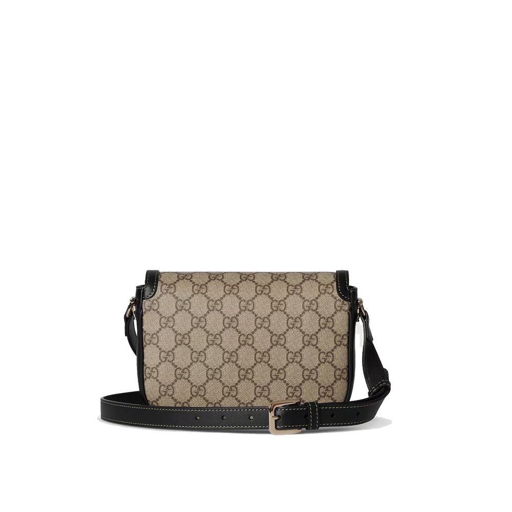 Gucci beige fabric shoulder bag