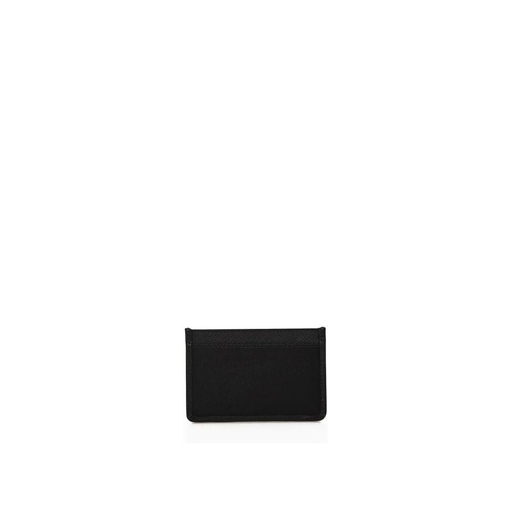 Prada black nylon cardholder