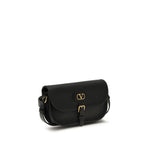 Load image into Gallery viewer, Valentino Garavani Black Calf Leather Bos Taurus Shoulder Bag
