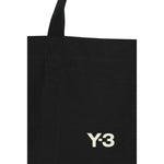 Load image into Gallery viewer, Y-3 Black Cotton Shoulder Bag
