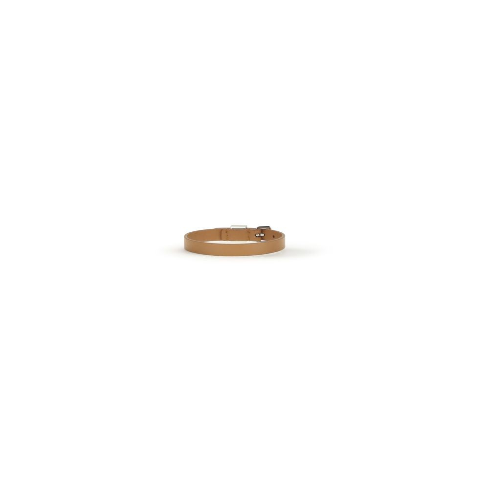 Valentino garavani brown brass bracelet