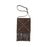 Load image into Gallery viewer, Valentino Garavani Brown Calf Leather Bos Taurus Shoulder Bag
