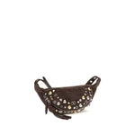 Load image into Gallery viewer, Valentino Garavani Brown Calf Leather Bos Taurus Shoulder Bag
