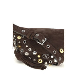 Load image into Gallery viewer, Valentino Garavani Brown Calf Leather Bos Taurus Shoulder Bag
