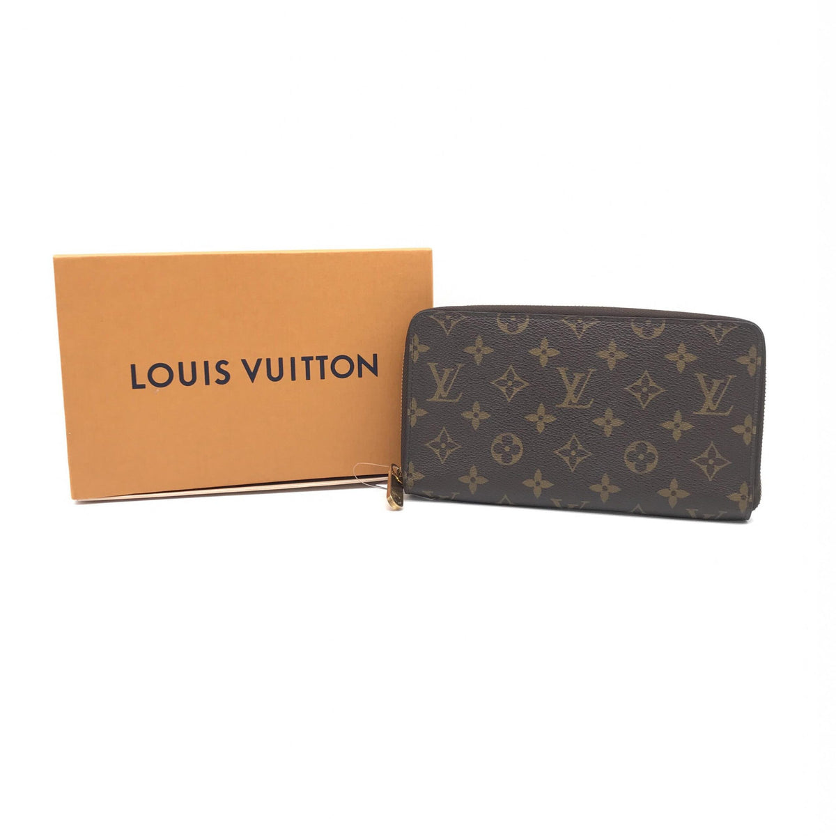 Louis vuitton monogram zippy wallet in good condition