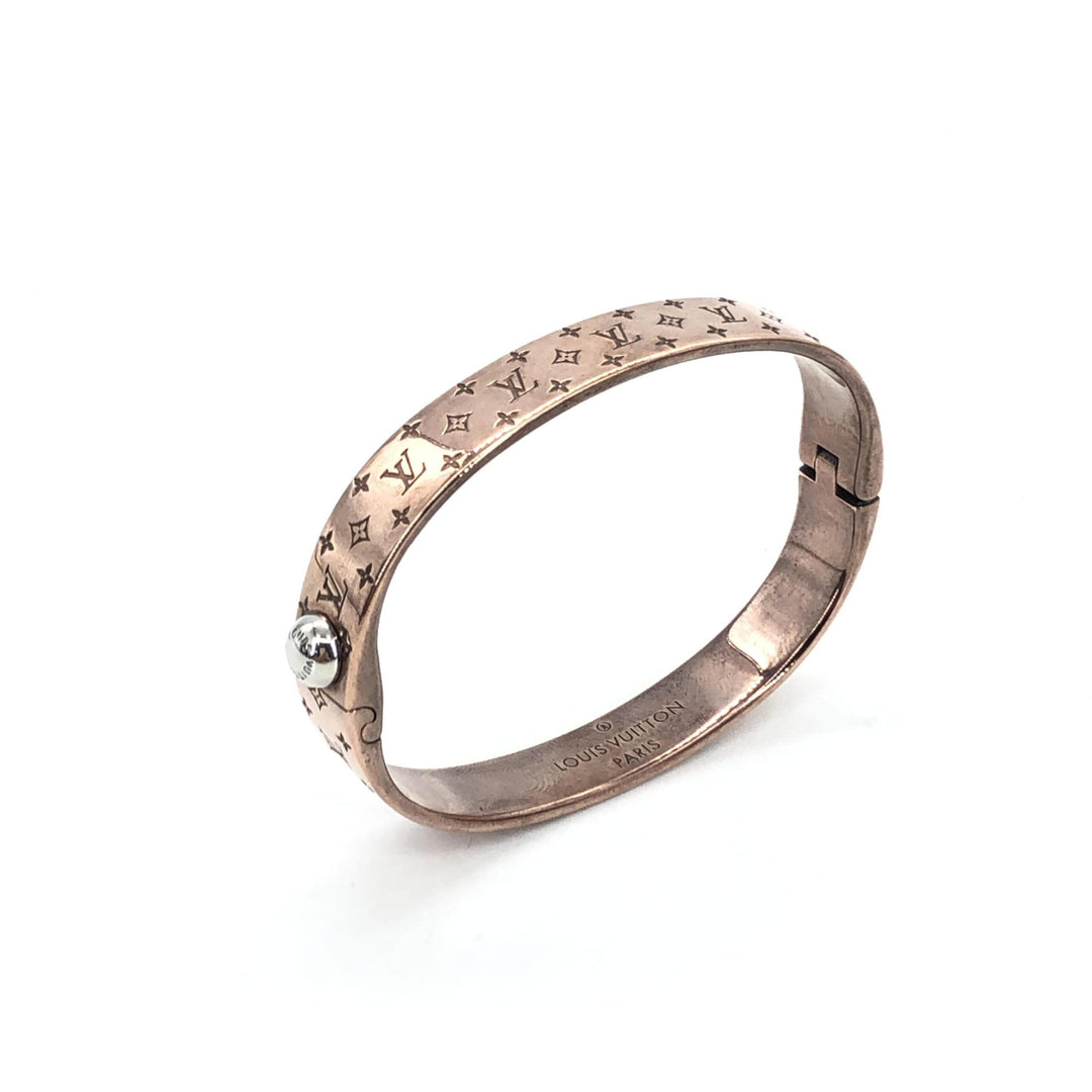 Louis Vuitton Nanogram Manchetarmband/Verguld