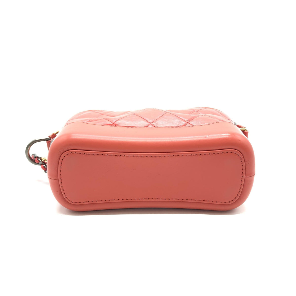 Chanel red gabriel chain shoulder bag