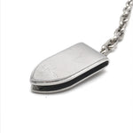 Load image into Gallery viewer, Louis Vuitton zilveren geldclip met ketting

