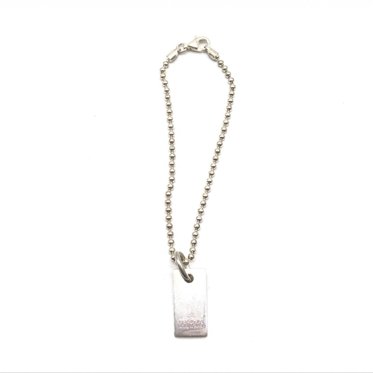 925 sterling silver gucci necklace