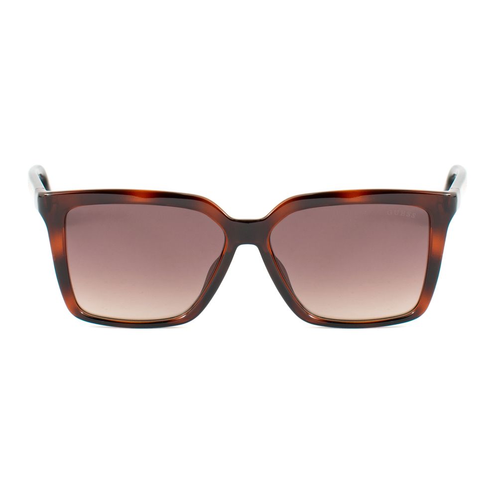 Guess bruine hars zonnebril