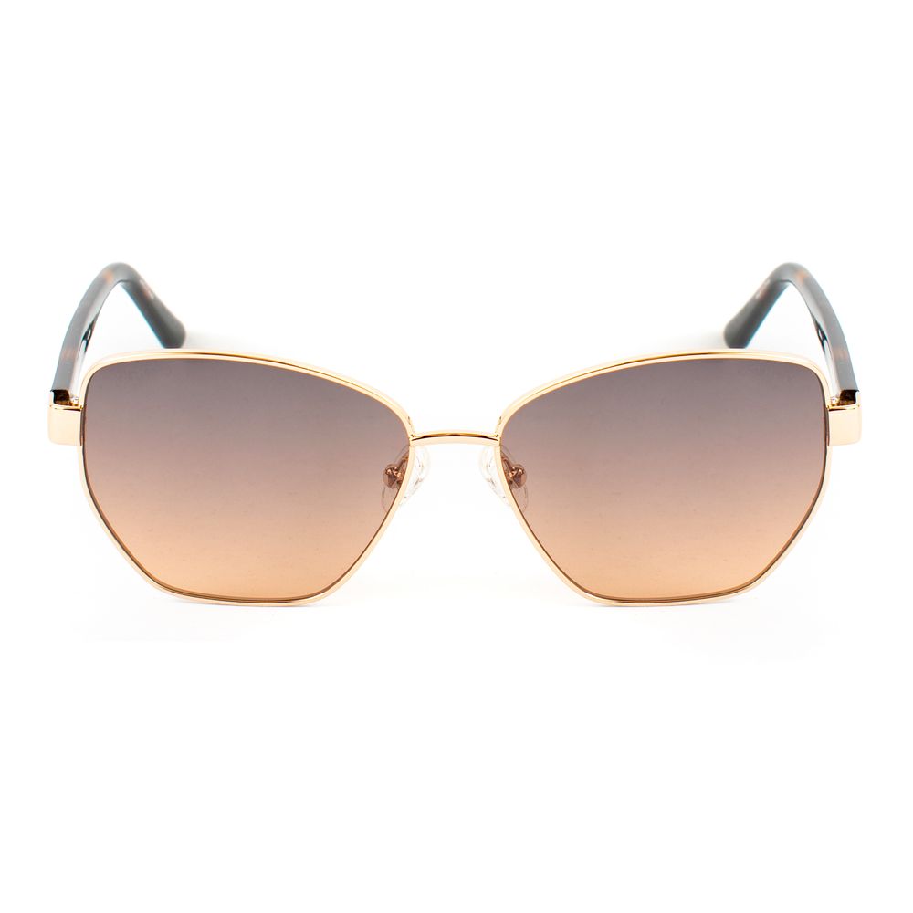 Guess goudkleurige metalen zonnebril