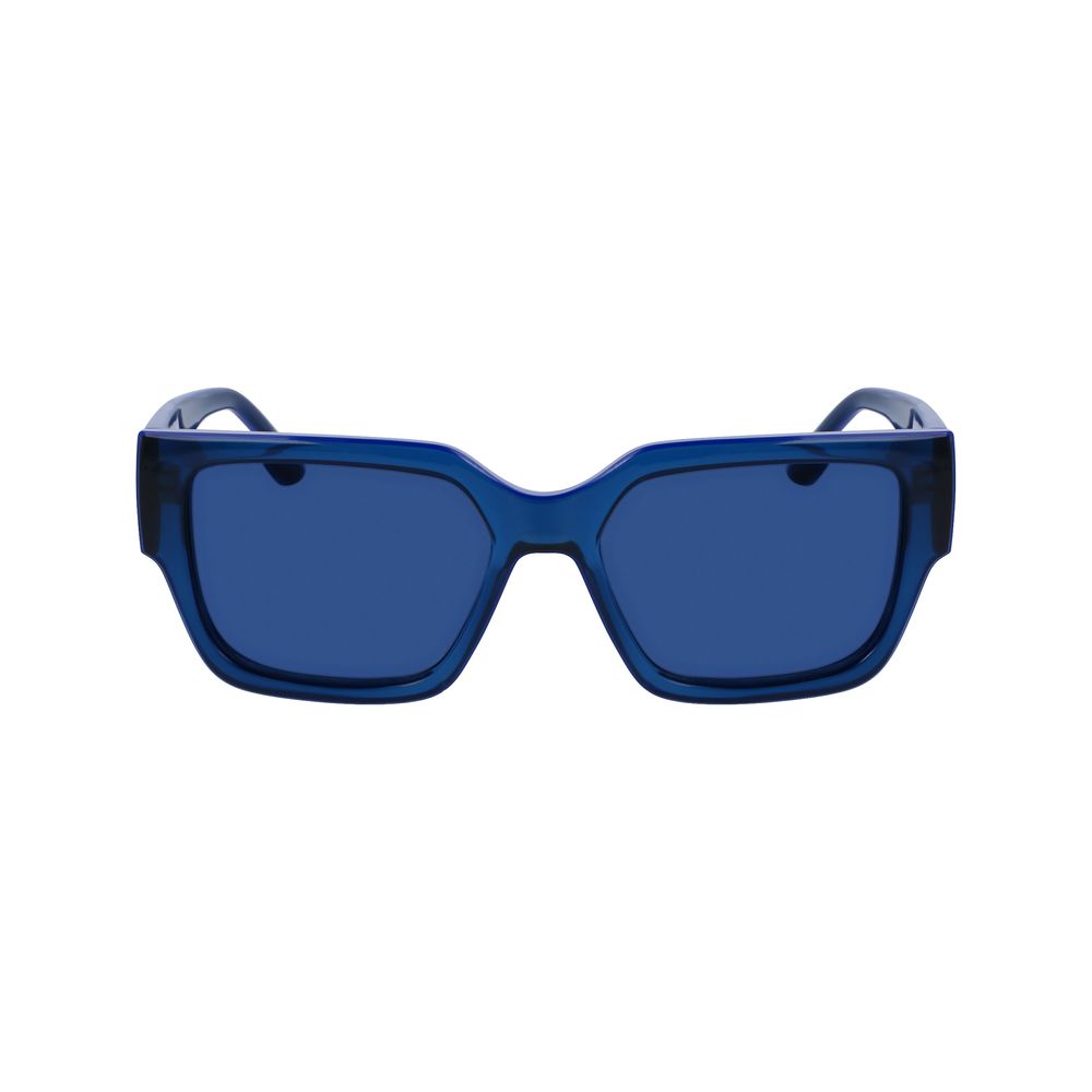 Karl lagerfeld blauwe geïnjecteerde zonnebril