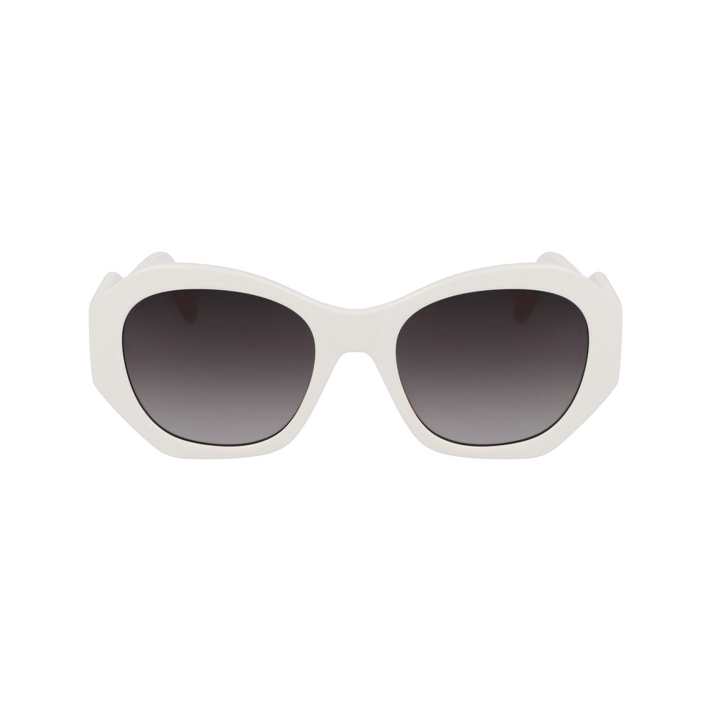 Karl lagerfeld white injected sunglasses