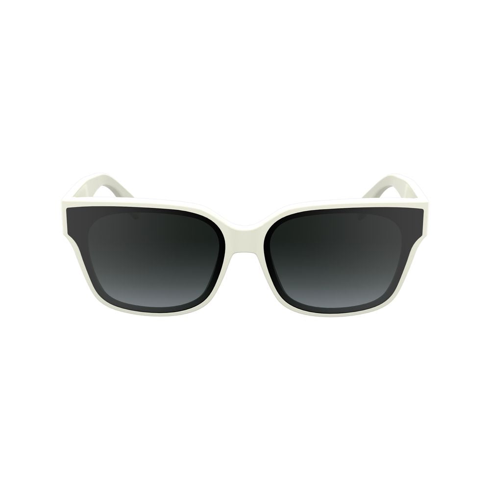 Karl lagerfeld white acetate sunglasses