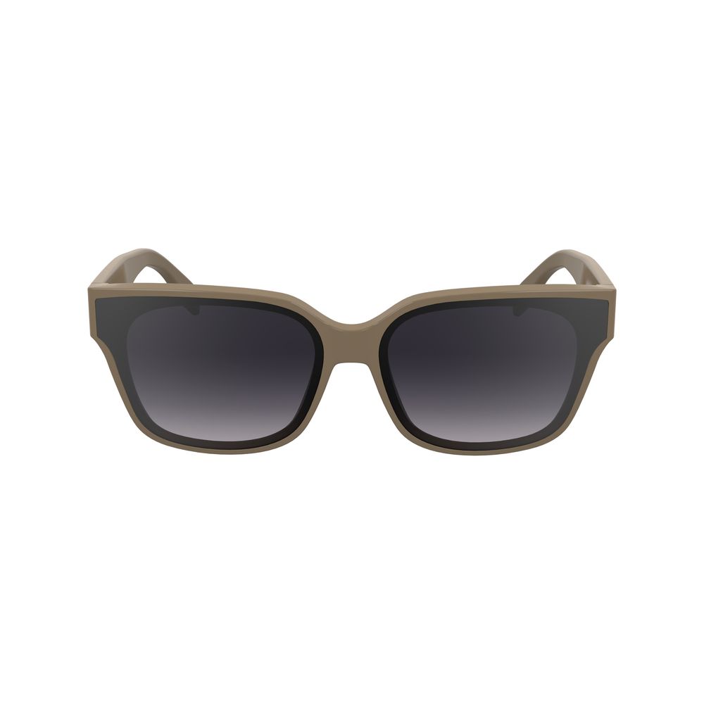 Karl lagerfeld bruine acetaat zonnebril